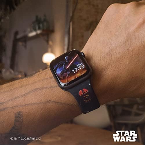 מלחמת הכוכבים: Set Empire Set - Darth Vader & StormTrooper להקות Smartwatch - מורשות רשמית, תואמות לכל גודל וסדרה של Apple Watch