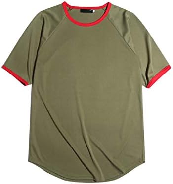 SPE969 נוחות לגברים בית חולצת צווארון, 4 צבעים דפוס פסים דש אופנה מזדמן דש שרוול קצר