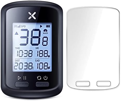 מחשב אופניים אלחוטי XOSS G+, מהירות רכיבה על אופניים GPS ומד מרחק עם Bluetooth ו- ANT+, אביזרי אופניים עם תצוגת LCD, גשש MTB אטום למים