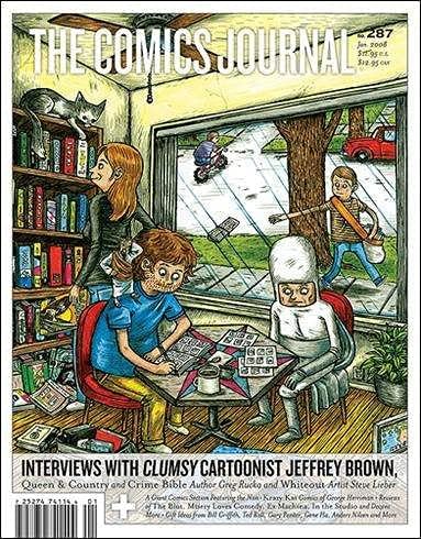 קומיקס ג 'ורנל, 287 וי-אף / נ. מ.; פנטגרפיקס קומיקס ספר / ג' פרי בראון