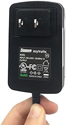 Myvolts 9V מתאם אספקת חשמל תואם/החלפה ל- Philips DCP850/DCP951 נגן DVD - ארהב תקע