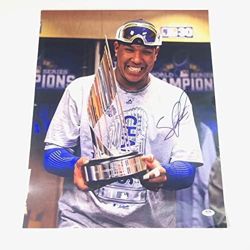 סלבדור פרז חתם על 16x20 צילום PSA/DNA קנזס סיטי רויאלס חתימה - תמונות MLB עם חתימה