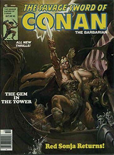 חרב פראית של קונאן 45 וי-אף; ספר קומיקס מארוול
