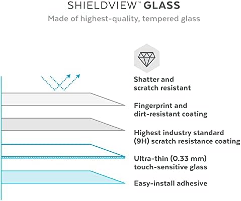 מגן מסך זכוכית מגן מגן מגן מתאים לאייפון 14 פלוס, 6.7 דגם, ברור