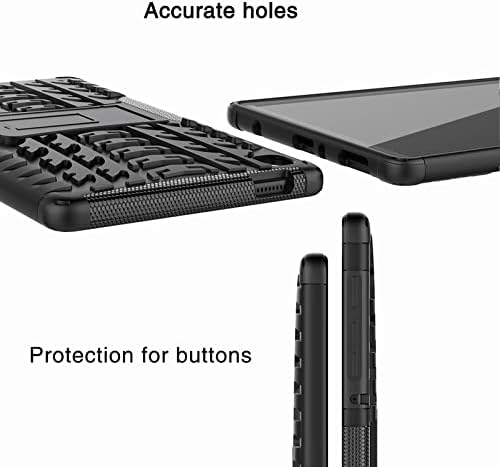 מארז Labanema עבור Galaxy Tab A7 Lite, הוכחת הלם כבד מחוספס כיסוי שכבה כפולה שכבה כפולה משולבת מגן מגן על כיסוי קשיח עבור 8.7in Galaxy