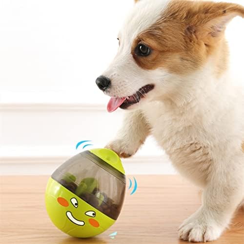 צעצוע WXBDD מגדיל צעצועי חיות מחמד קערת הזנה מכוסה מכוסה מזון כלבי כלבים כדורי אימון גור