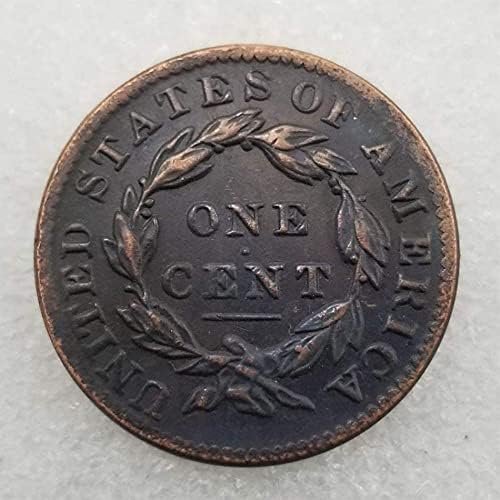 1832 העתק חינם מטבע ישן אמריקה זיכרון מאשר מטבע ישן ללא מחזור ניקל מטבע מורגן אמריקאי מספק שירות