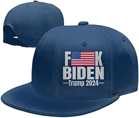 פוק ג'ו ביידן וטראמפ 2024 דגל גברים ונשים כובע משאיות מסוגננות
