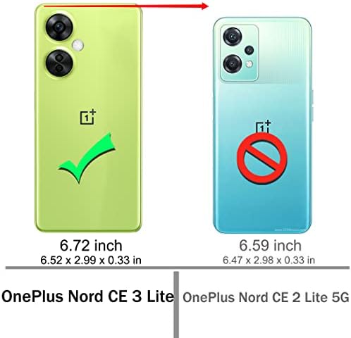 Osophter עבור OnePlus nord CE 3 Lite 5G Case, One Plus Plus nord ce 3 lite טלפון טלפון ספיחת הלם גמיש טלפון מגן על גומי TPU