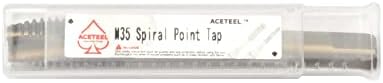 Aceteel M16 x 1.5 המכיל ברז נקודת ספירלה של קובלט, HSS-CO נקודת ספירלה נקודת חוט ברז M16 x 1.5