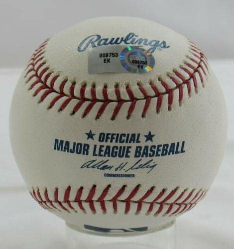 JHONNY PERALTA חתמה על חתימה אוטומטית רולינגס בייסבול MLB EK009753 - כדורי בייסבול עם חתימה