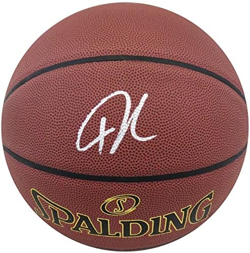 ג'אניס אנטטוקונמפו חתום על גובה ספאלדינג חום NBA כדורסל - כדורסל חתימה