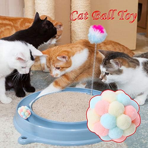 ד62א9 וולט צעצוע חתול מצחיק למתוח כדור ג ' וגטים חתולים יצירתי צעצוע כוס אינטראקטיבי צבעוני
