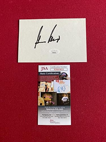 גארי נגן, חתימה כרטיס אינדקס 4x6 - תמונות גולף עם חתימה