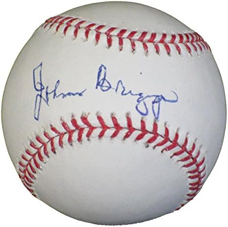 ג'וני בריגס חתימה על בייסבול MLB - בייסבול חתימה