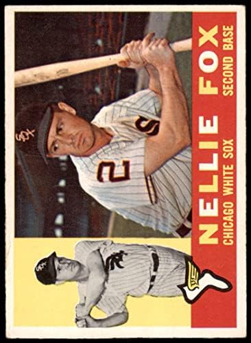 1960 Topps 100 Nellie Fox Chicago White Sox VG/Ex White Sox