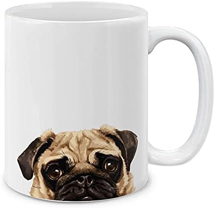 לברדור רטריבר כלב שחור ספל קפה קרמיקה כוס תה, 11 עוז
