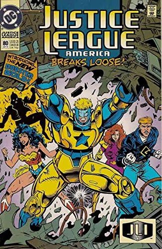 ליגת הצדק אמריקה 80 וי-אף/ננומטר ; די-סי קומיקס