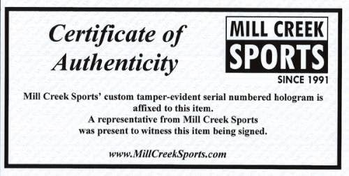 מייק קמרון חרטה על חתימה רשמית MLB בייסבול סיאטל מארינרס, סינסינטי אדומים MCS HOLO 82071 - כדורי בייסבול עם חתימה