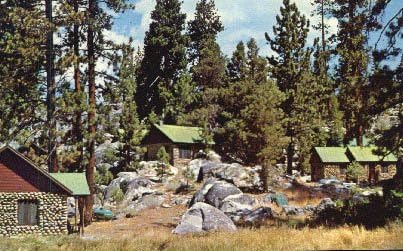 Mono Hot Springs, גלויה בקליפורניה